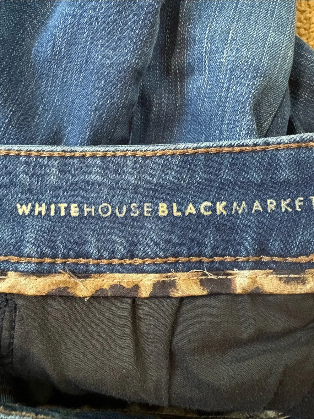 White House Black Market The Skinny Jeans.  Size 0
